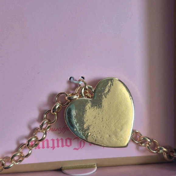 Juicy Couture Gold Heart Necklace - Picture 7 of 12